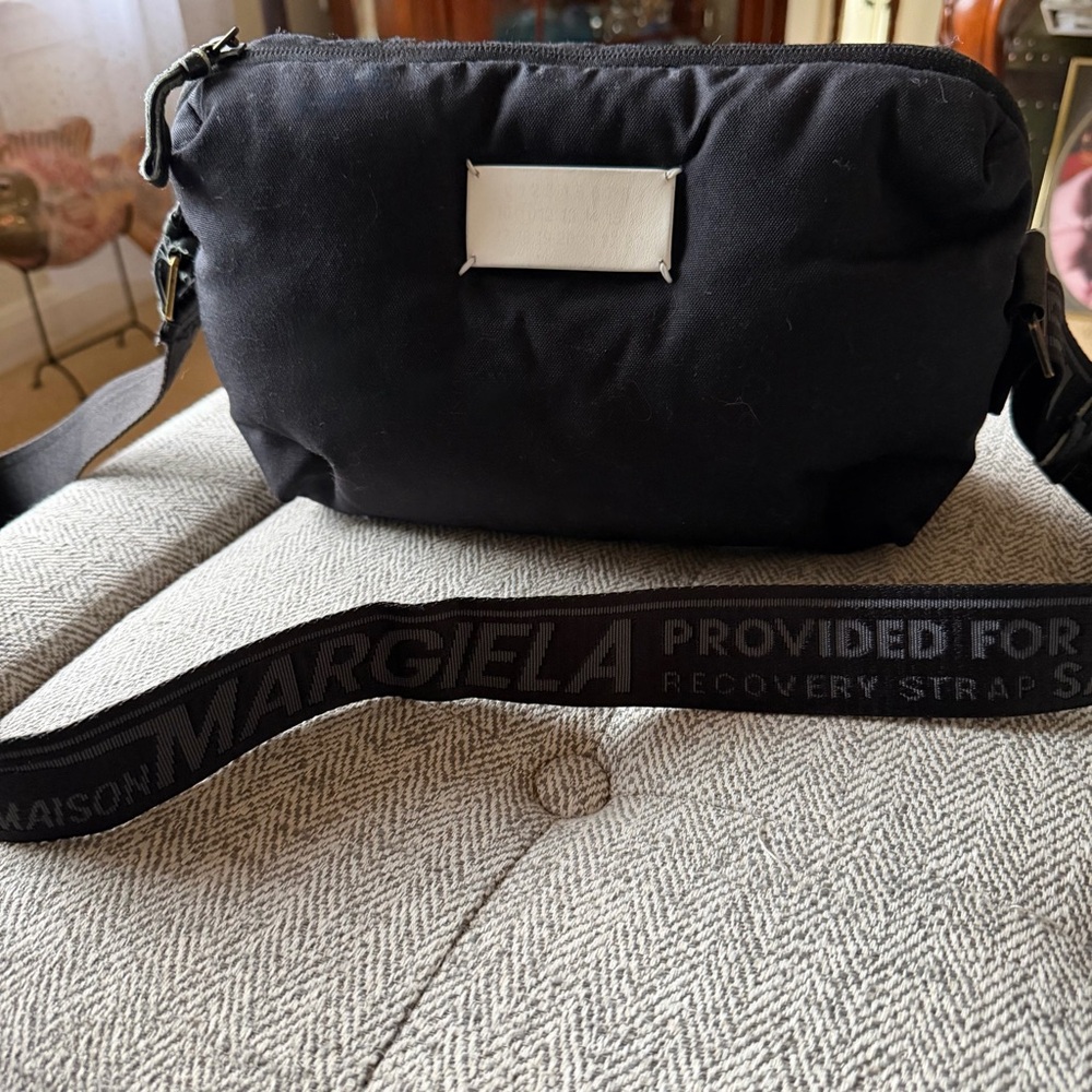 Maison Martin Margiela Black Glam Slam Shoulder Bag